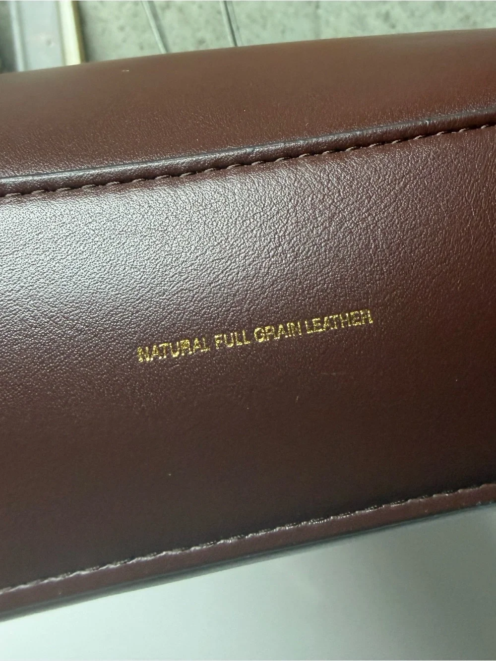 Coach Dark Brown Leather Shoulder Hobo with Gold Logo